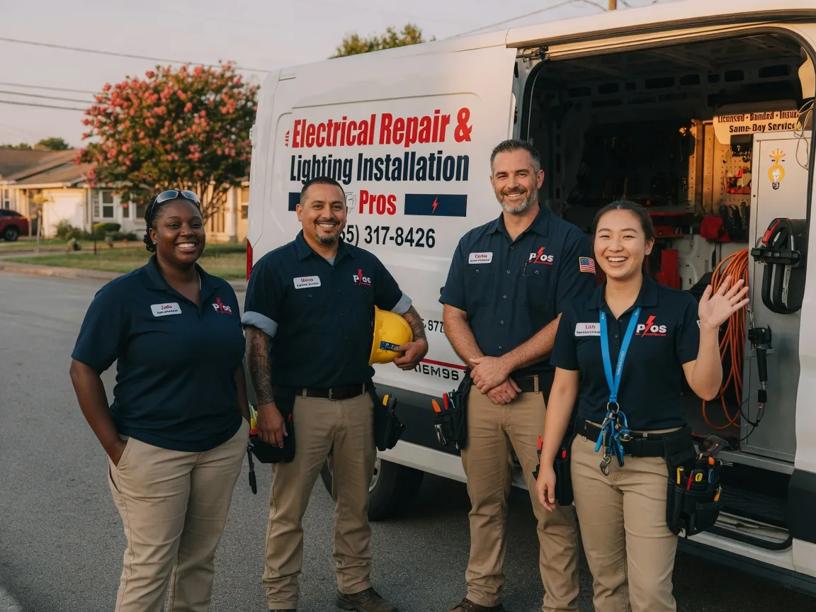 Licensed Electrician company in Leona, TX